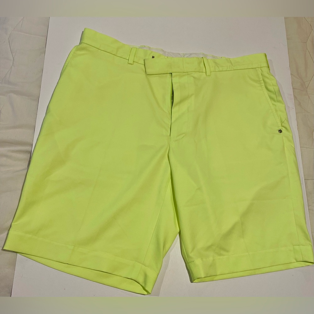 Ralph Lauren Men's Golf Shorts Size 35 Lime Green Casual Summer